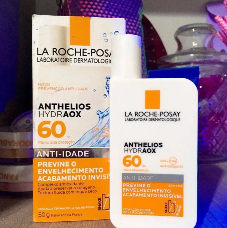 Protetor Solar Facial La Roche Posay Anthelios Hydraox FPS 60 WT