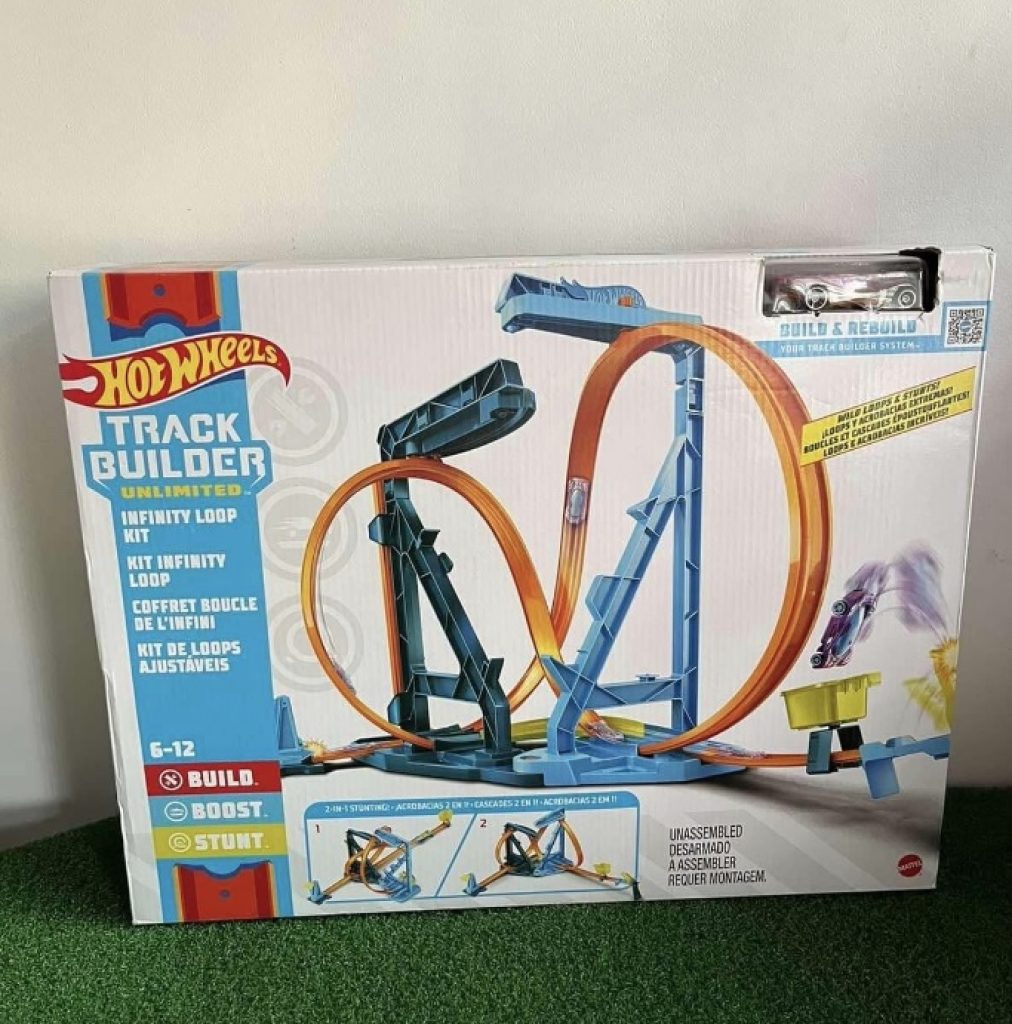 Pista Hot Wheels Track Builder Kit Infinity Loop Mattel Wt Promo Es