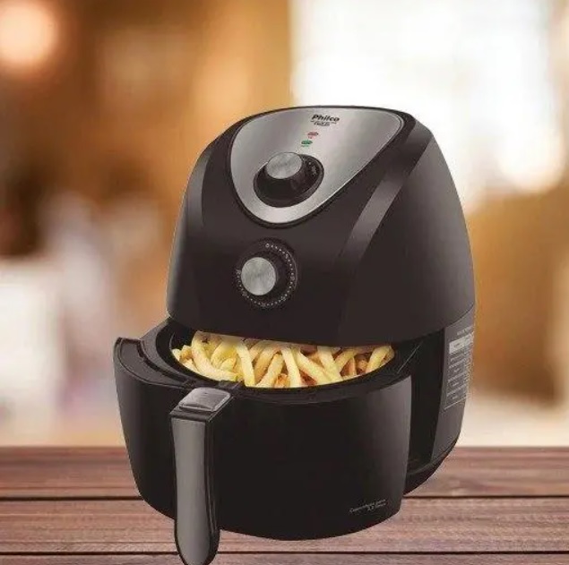 Fritadeira Elétrica Sem Óleo - Air Fryer Philco Saúde Inox PH3L Preta ...