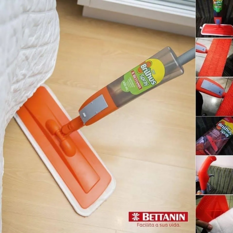 Mop Spray Microfibra Com Reservatório Bettanin - Brilhus Spray - WT ...