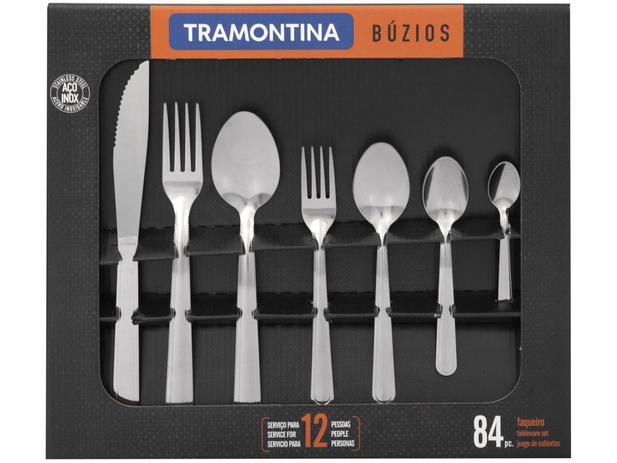 Faqueiro Tramontina Inox Búzios – 84 Peças