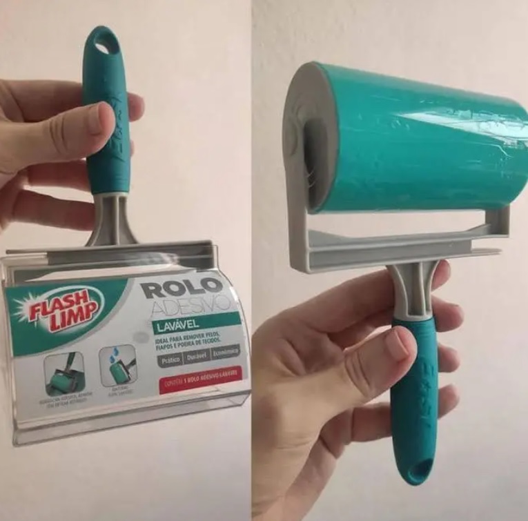 Rolo Adesivo Lavável Flash Limp Verde