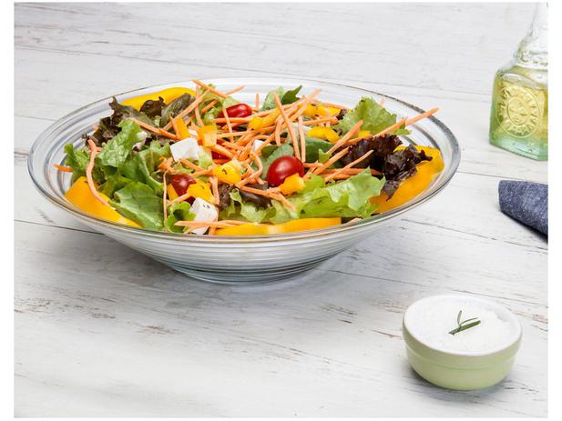 Saladeira de Vidro Redonda Ruvolo – Gourmet