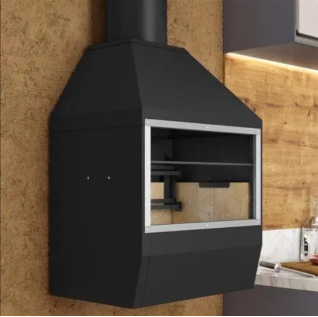 Churrasqueira à Carvão Metávila 650F – para 6 Espetos