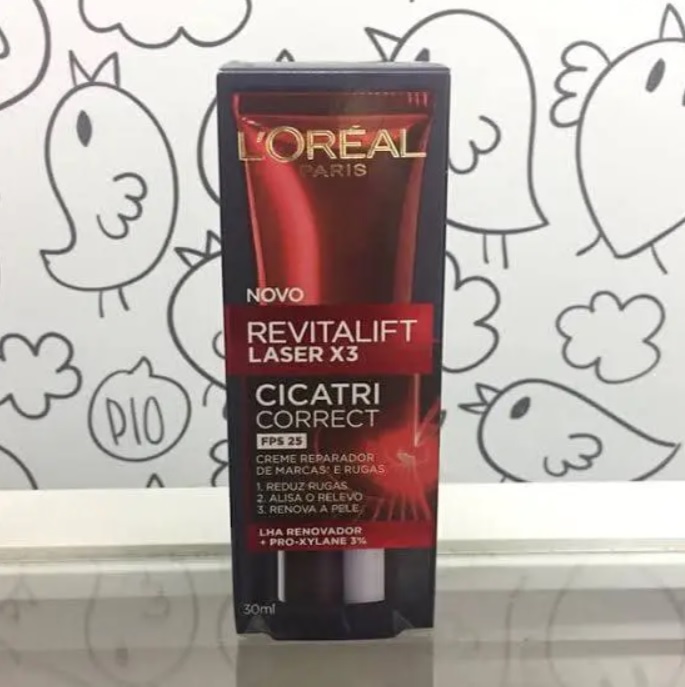 Creme Anti-Rugas Revitalift Cicatri Correct Laser X3 30ml, L’Oréal Paris