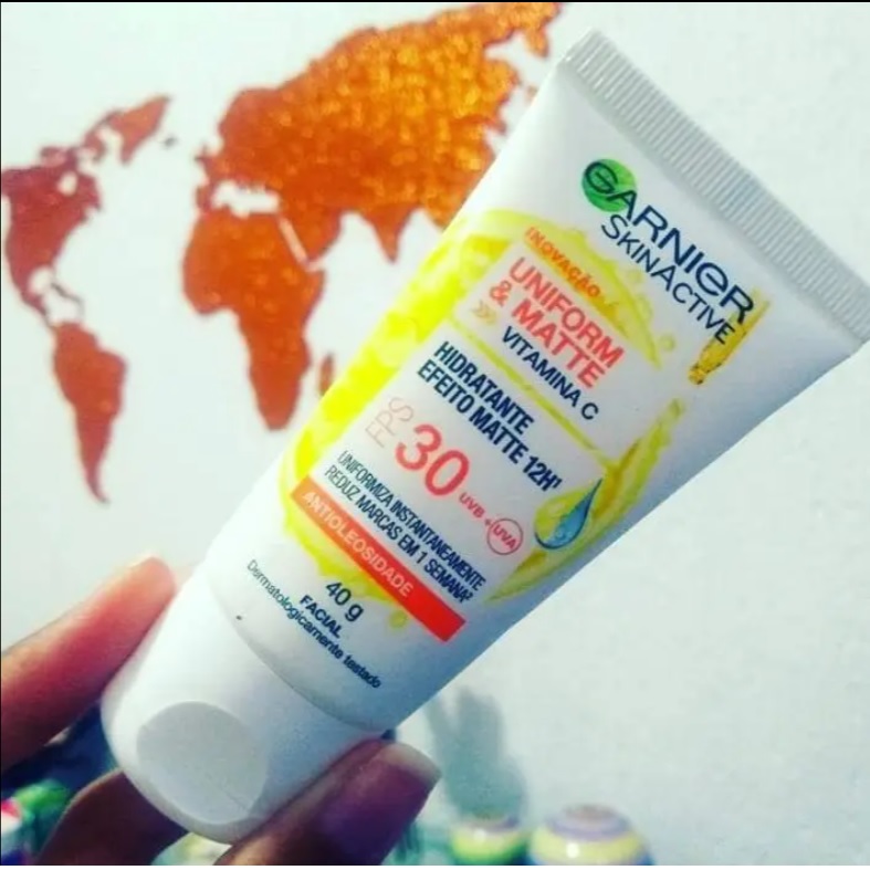 Hidratante Facial Efeito Matte Fps30 Garnier Uniform&Matte, 40G, Garnier