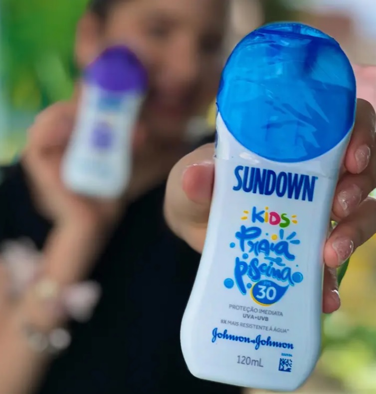 Protetor Solar Praia e Piscina Sundown Kids FPS 30, 120ml