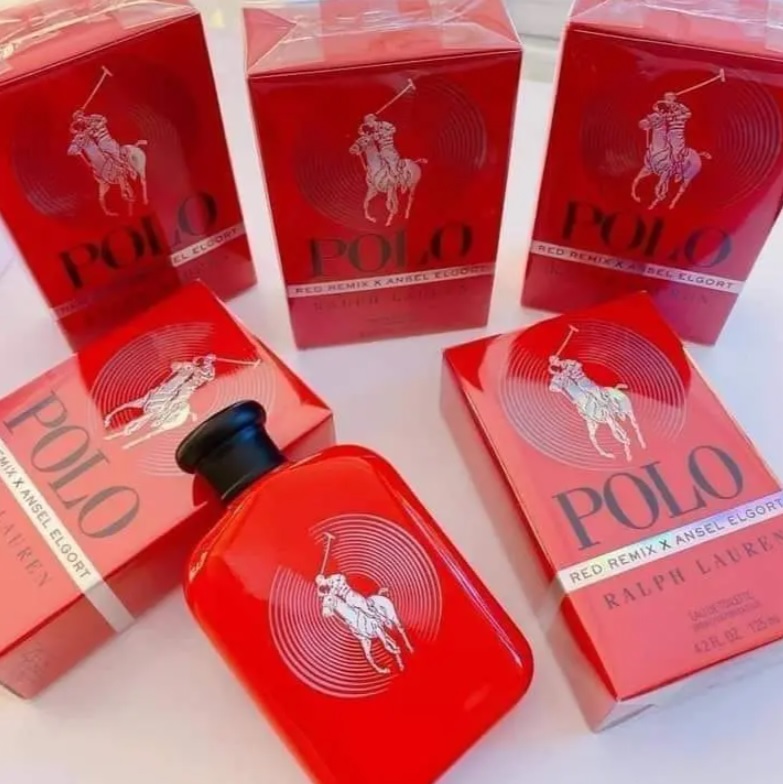 Red Remix Ansel Elgort Ralph Lauren Perfume Masculino EDT 125ml