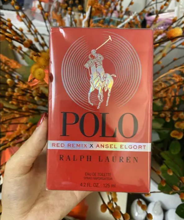 Red Remix Ansel Elgort Ralph Lauren Perfume Masculino EDT