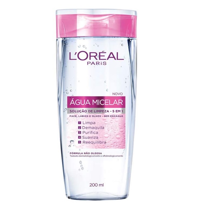 Água Micelar 5 Em 1 200ml, L’Oréal Paris, 200Ml