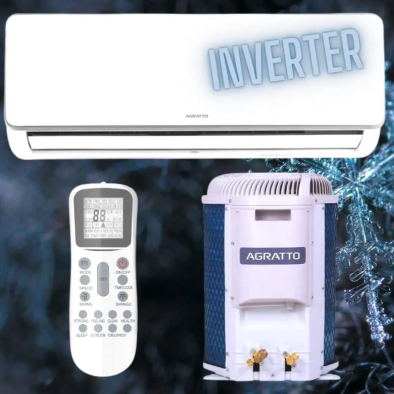 Ar Condicionado Split Inverter Agratto Hi Wall Neo Top 9000 Btus Frio Icst9fr4 220v Wt Promoções 2366