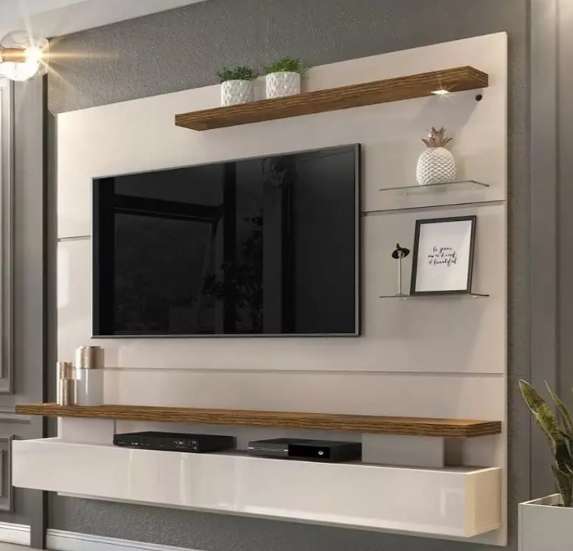 Painel para TV até 65” 3 Prateleiras – DJ Móveis Greco