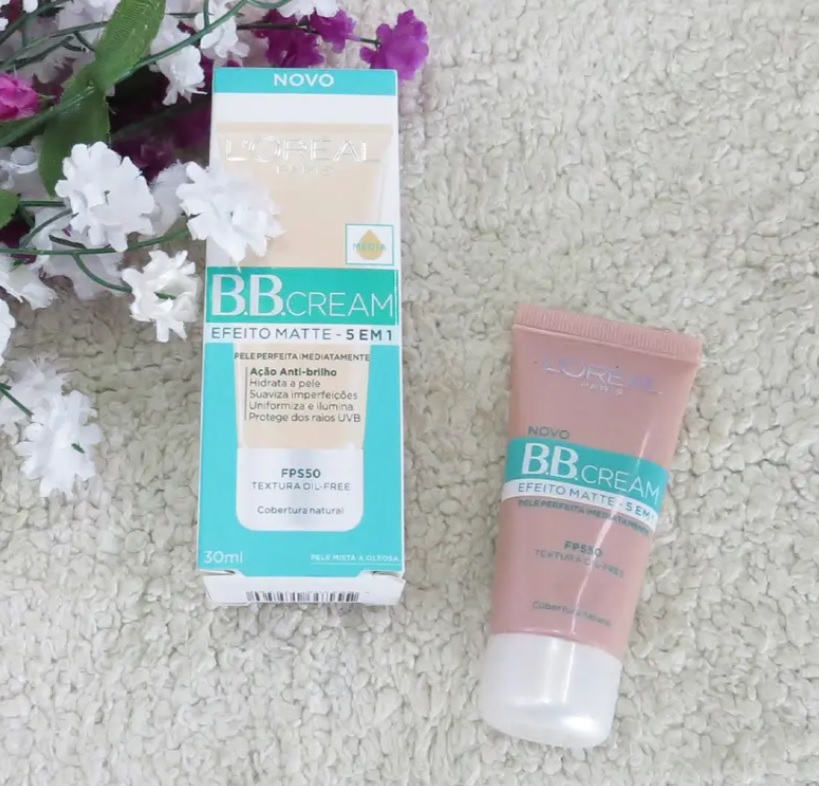 Base Bb Cream L’Oréal Paris Efeito Matte 5 em 1 Fps 50 30G – Morena, L’Oréal Paris