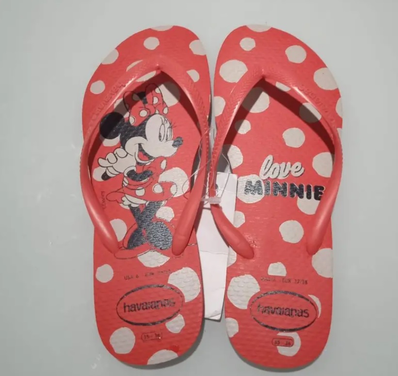Chinelo Slim Disney, Havaianas, Meninas