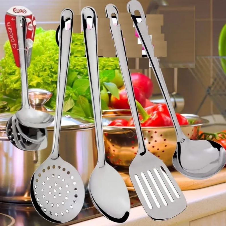 Conjunto Gadgets, 4 peças, Inox, Euro