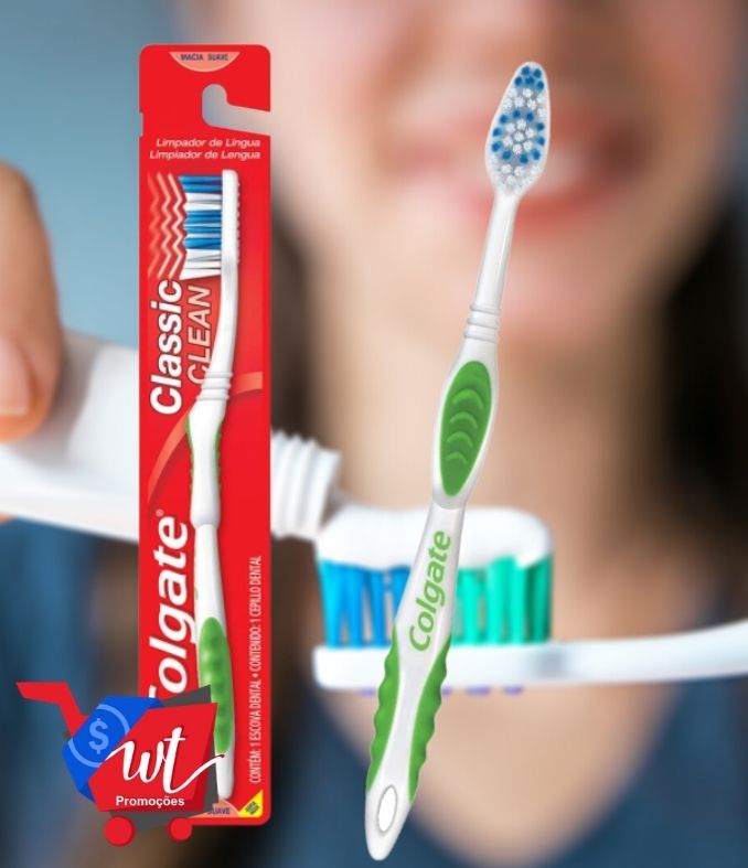 Escova Dental Colgate Classic Clean 1Unid