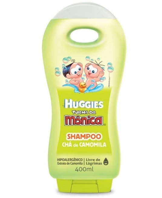Huggies Shampoo Infantil Chá de Camomila, 400ml