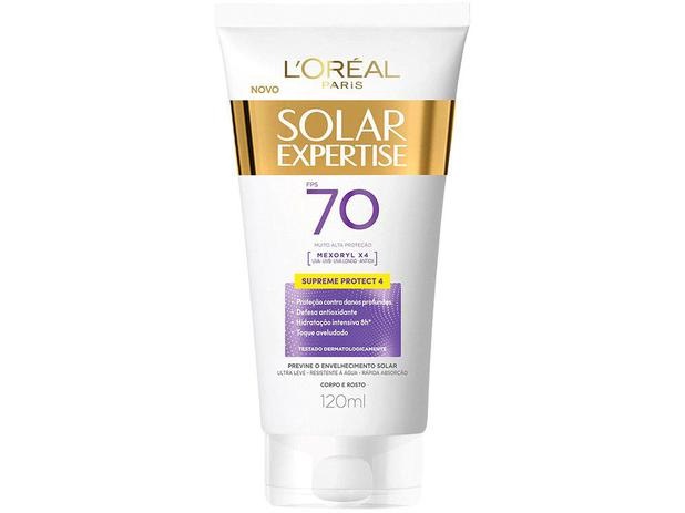 Protetor Solar Corporal Loreal Paris FPS 70 – Solar Expertise Supreme Protect 4 120ml