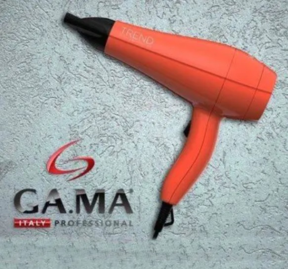 Secador de Cabelo Profissional GAMA CP – Trend Coral Ceramic Ion 2000W 2 Velocidades