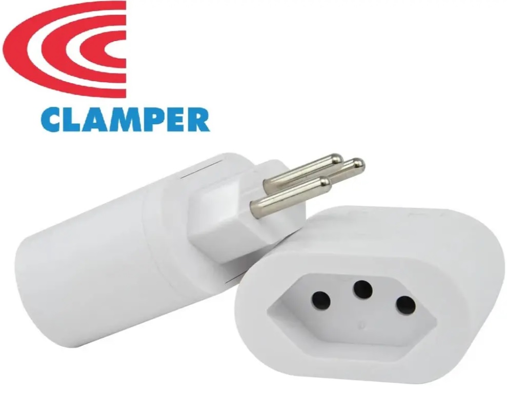 iCLAMPER Pocket 3 Pinos – 10A Branco