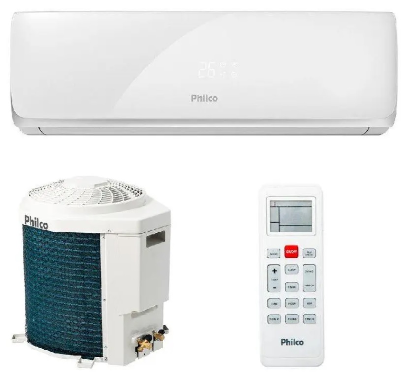 Ar Condicionado Split Philco 12000 BTUs Quente e Frio
