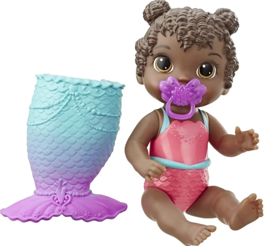 Boneca Baby Alive Linda Cauda Negra – E5852 – Hasbro