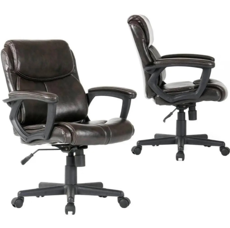 Cadeira De Escritório Marrom – 6144-BR