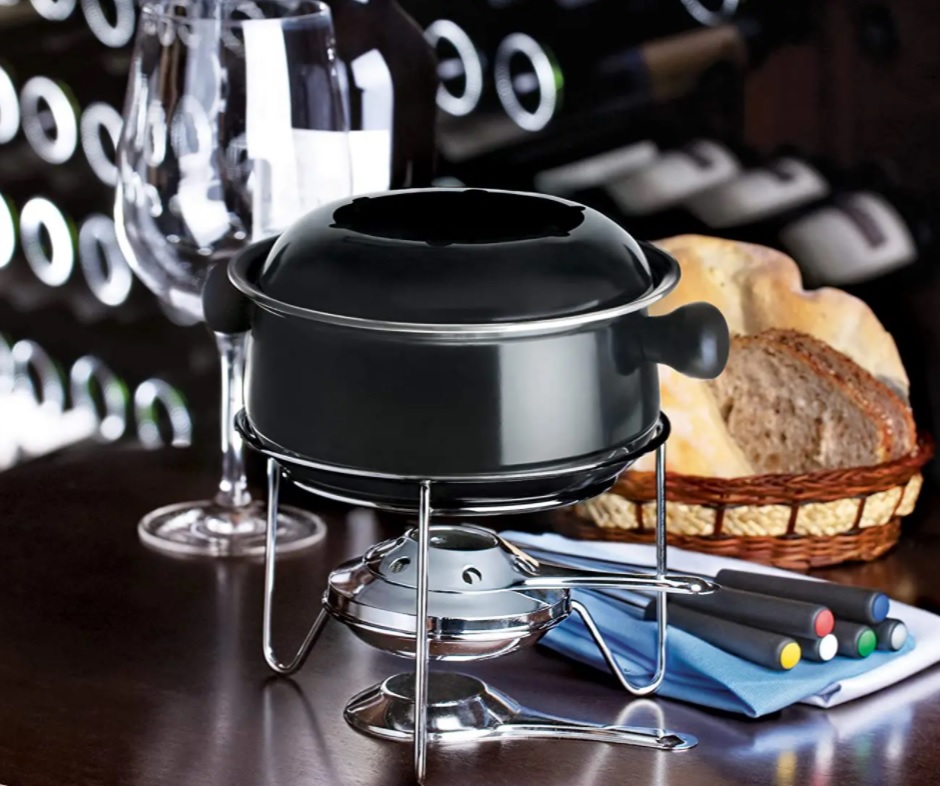 Conjunto Fondue Medio 10 Peças, Richwell, HH7813, Preto