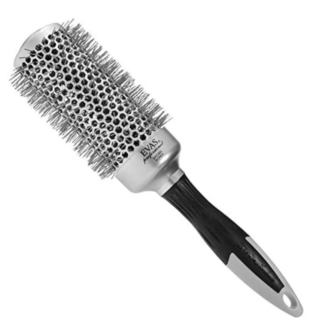 Escova de Cabelo Profissional, Escovas Evas, SAS 503 S, Prata