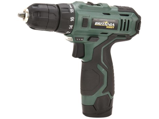 Furadeira e Parafusadeira a Bateria de Bancada – Britânia Hobby Velocidade Variável 3/8” BPF03