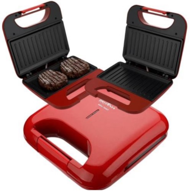 Sanduicheira Grill Britânia Toast BGR01P 750W