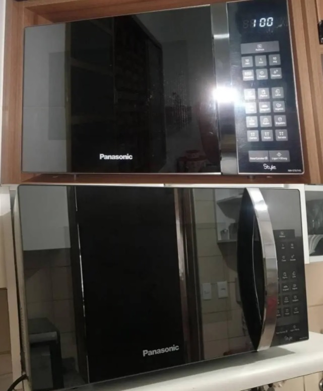 Micro Ondas Panasonic 32L Inox NN-ST67HSRUN