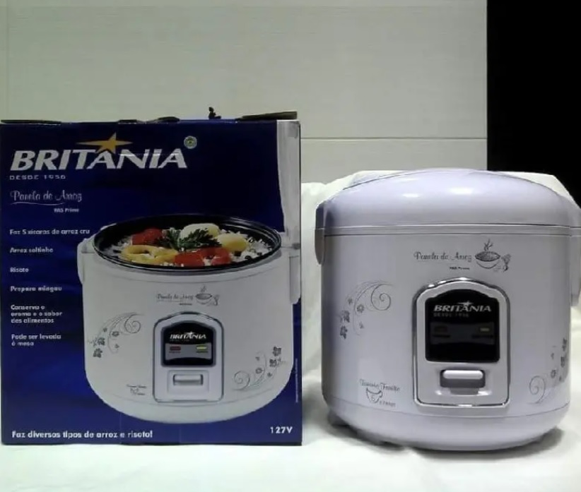 Panela Elétrica de Arroz Britânia PA5 Prime – 400W 5 Xícaras