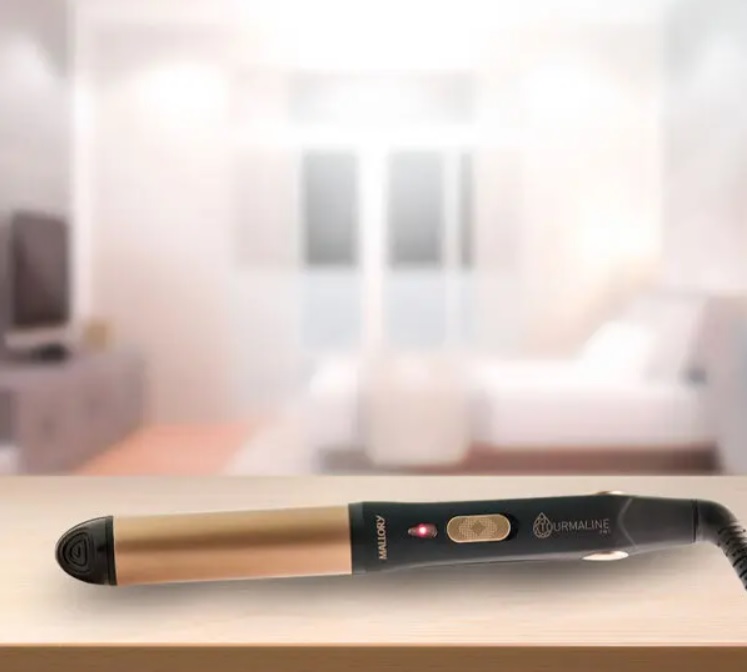 Prancha Mallory Tourmaline 200º C Dourada – Bivolt