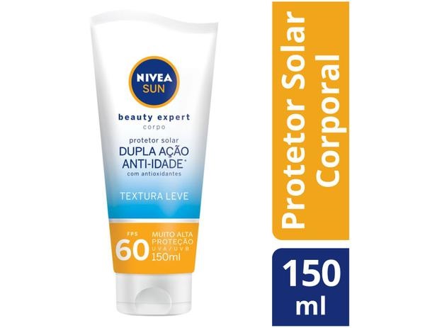 Protetor Solar Corporal Nivea FPS 60 Sun – Beauty Expert 150ml