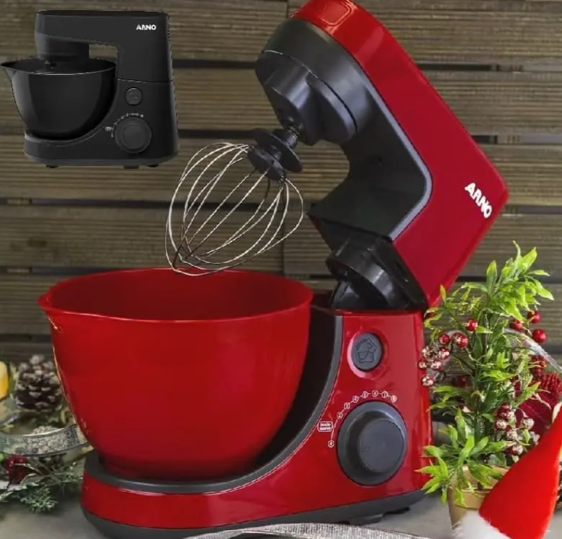 Batedeira Planetária Arno 600W Daily – 8 Velocidades