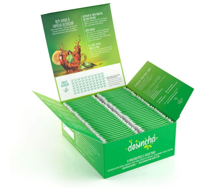 Desinchá 60 Sachês, Desincha