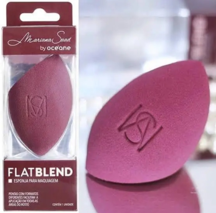 Esponja de Maquiagem, Océane, Vinho