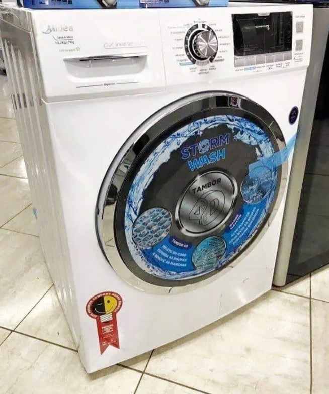 Lava e Seca Midea Storm Wash Inverter 10,2kg Branca LSE10B2