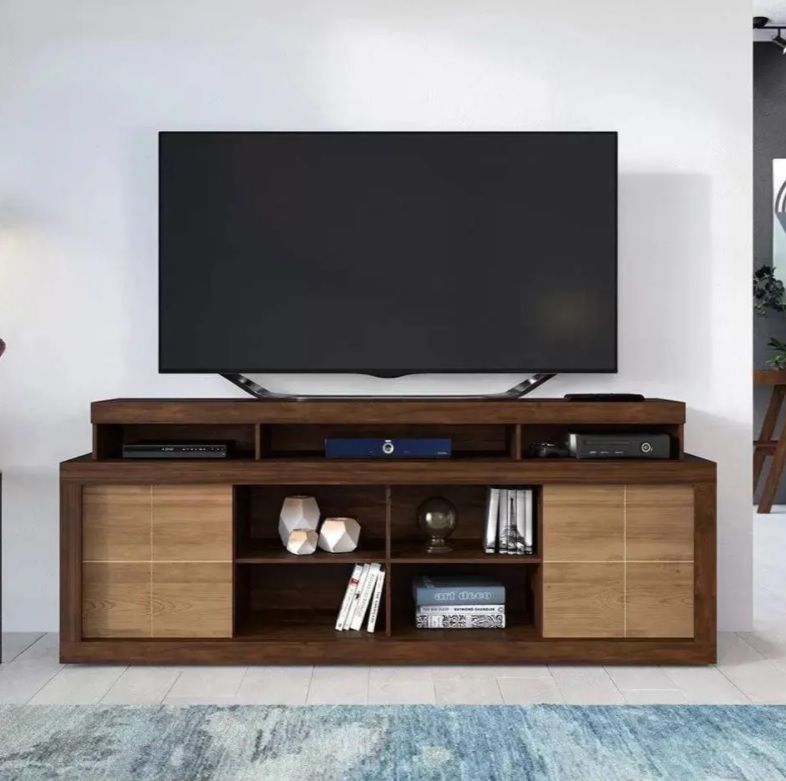 Rack para TV até 70” 2 Portas Caemmun – Premium Titan