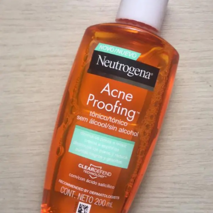 Tônico sem álcool Acne Proof, Neutrogena, 200ml