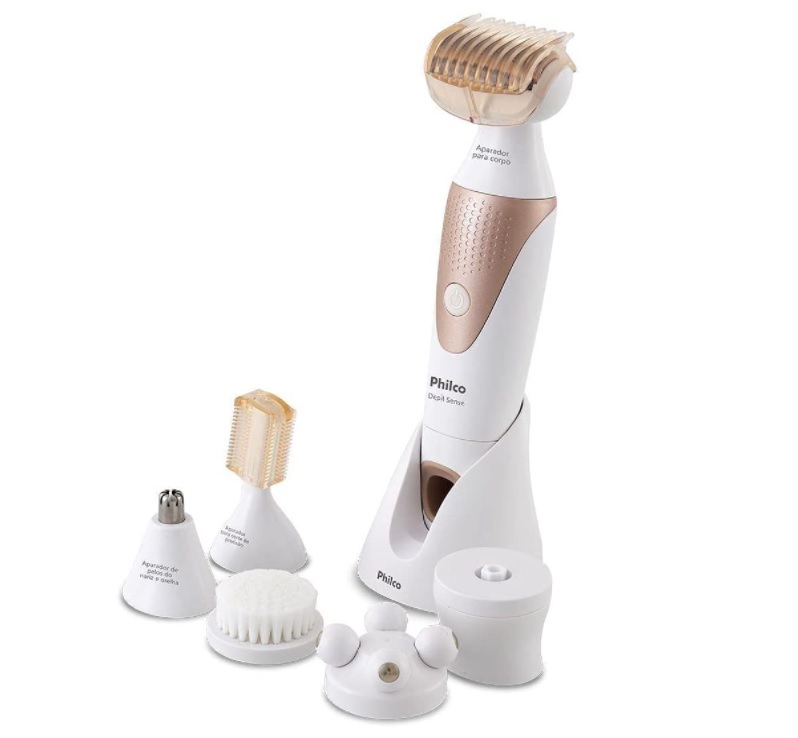 Aparador de pelos MultiGroom Depil Sense 7em 1 PAP08RG