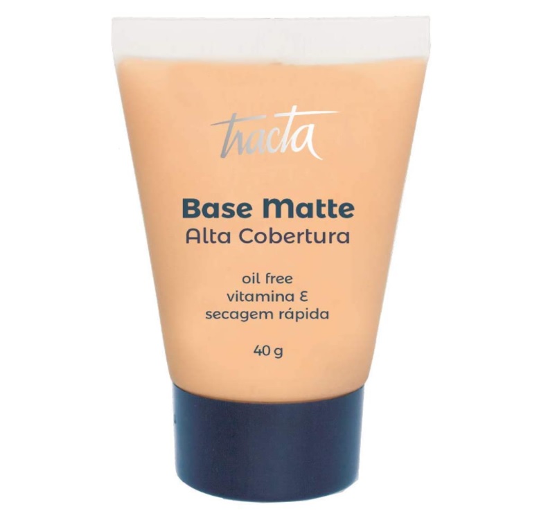 Base Matte Alta Cobertura 02C, Tracta, Pele