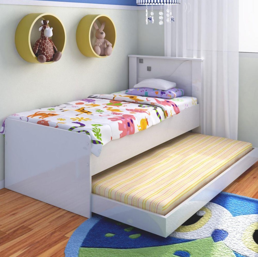 Bicama Solteiro Bibox Bianca I Cimol