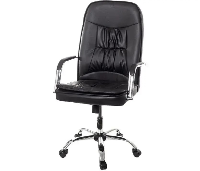 Cadeira de Escritório Presidente Giratória Preta – P-750 Prizi