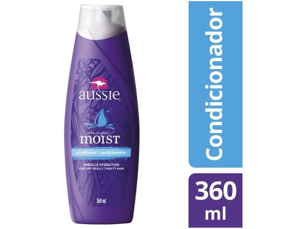 Condicionador Aussie Moist Mega 360ml