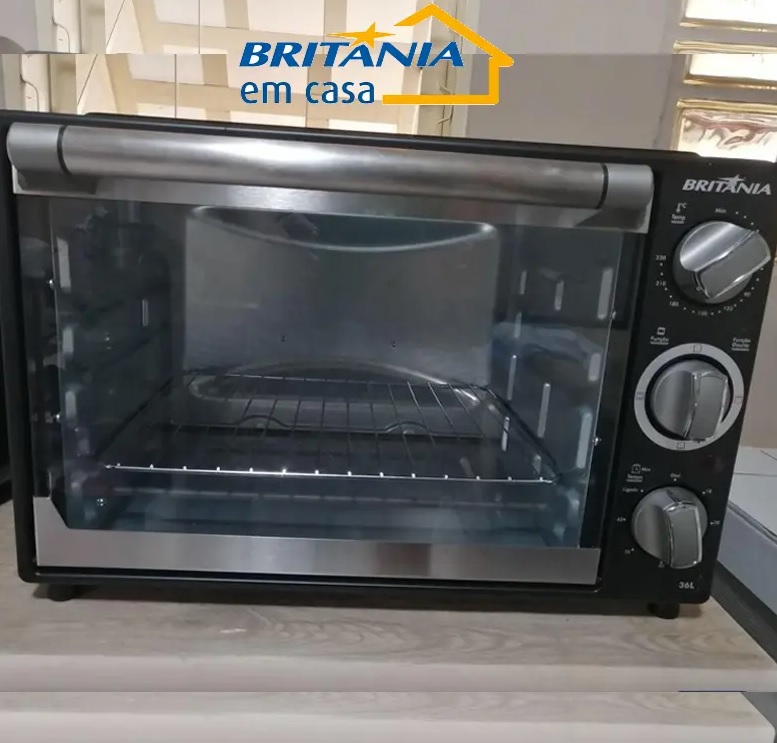 Forno Elétrico, Bfe36p, 36L, Preto, 110v, Britânia