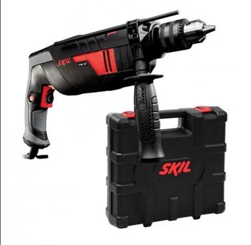 Furadeira Impacto Skil 13mm 6060, 220V, Skil, F0126060JA, Preto