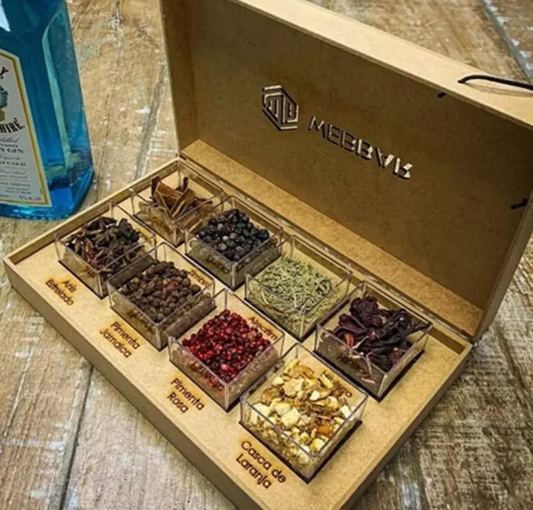 Kit Gin Tônica 8 Especiarias