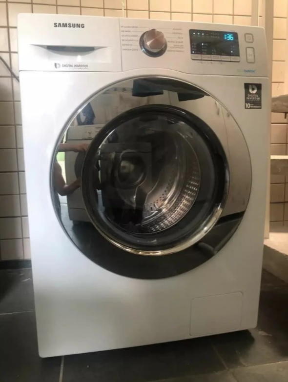 Lava e Seca Samsung WD4000 com Lavagem a Seco WD11M44733W Branca 11/7 kg